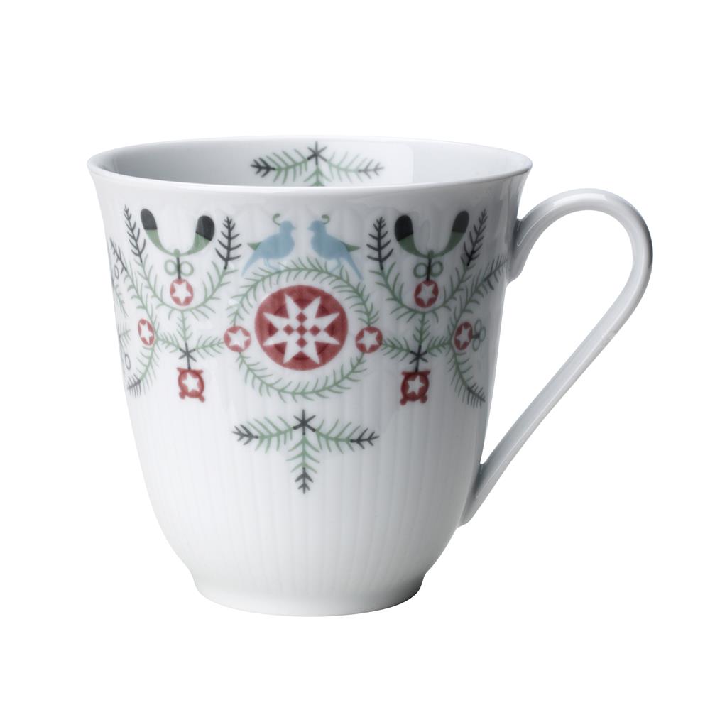 rörstrand mug swedish grace winter 30 cl blanc
