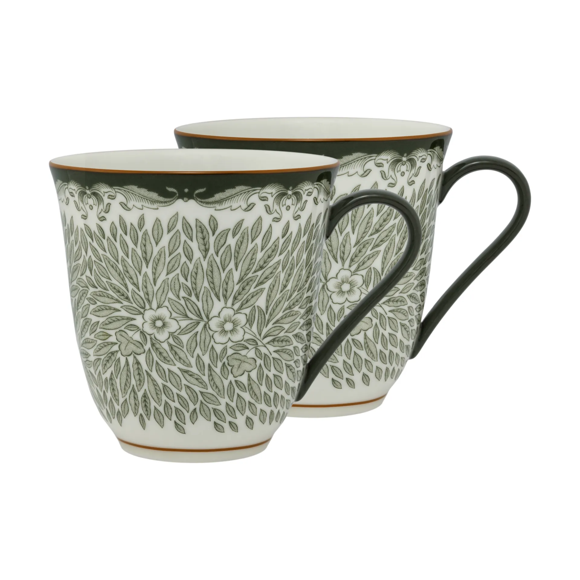 Mugs Ostindia Floris 30 cl lot de 2, Vert
 Rörstrand