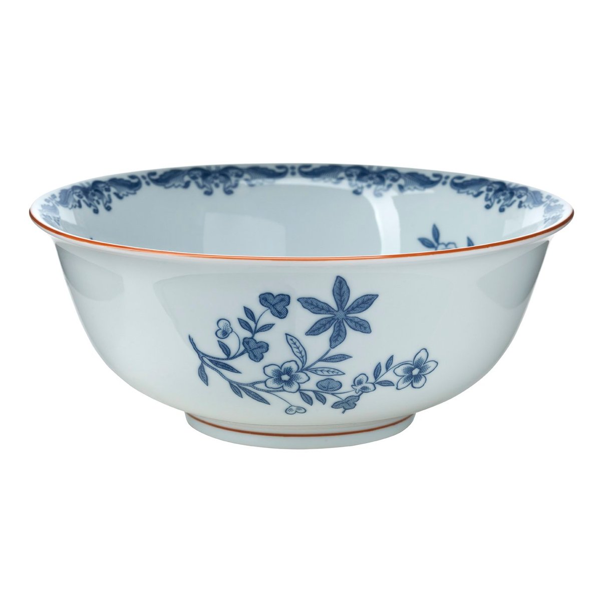 Rörstrand Saladier Ostindia 1,5 L | Design Scandinave | Saladiers de service | Bleu