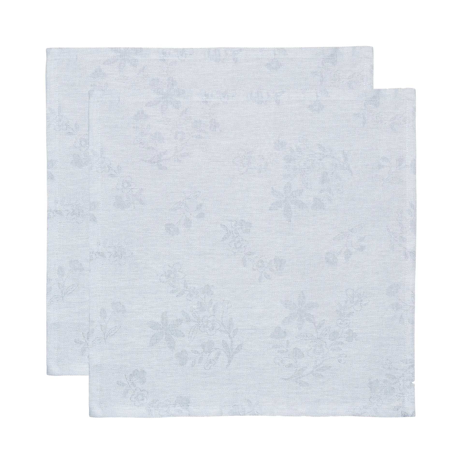 Serviette en tissu Ostindia 45x45 cm Lot de 2, Bleu Rörstrand