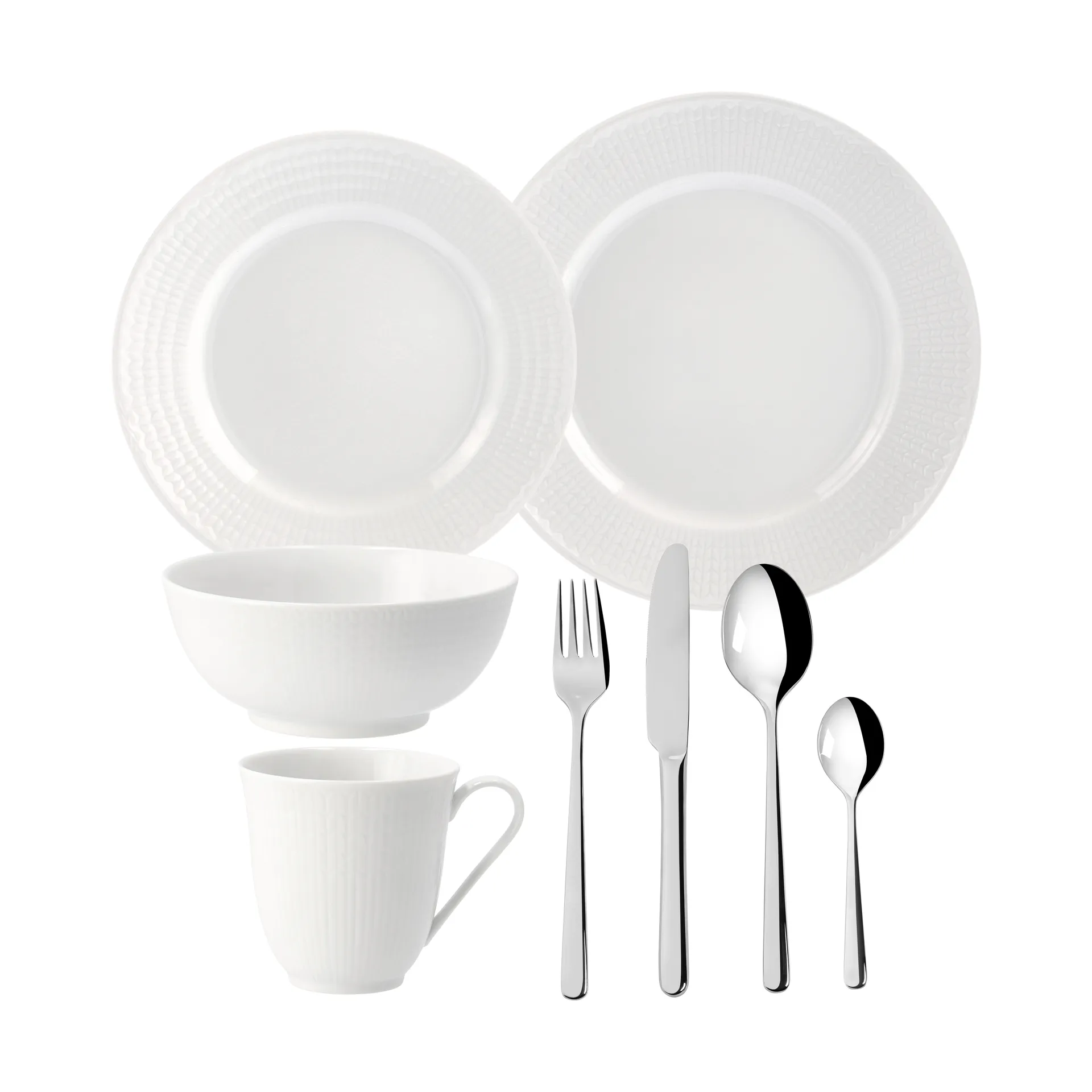 Set de démarrage Swedish Grace & Polar - Neige (blanc),  Rörstrand