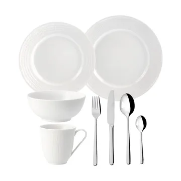 Set de démarrage Swedish Grace & Polar - Neige (blanc) - Rörstrand