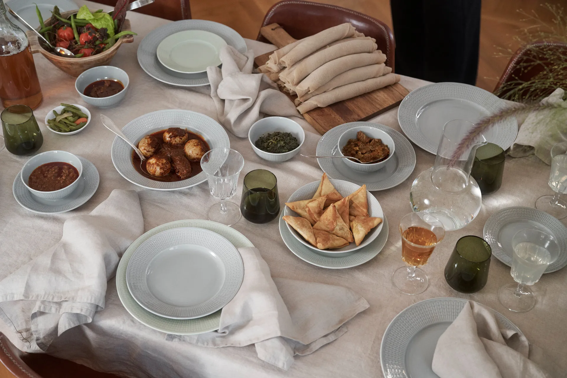 Set de démarrage Swedish Grace & Polar - Neige (blanc) Rörstrand