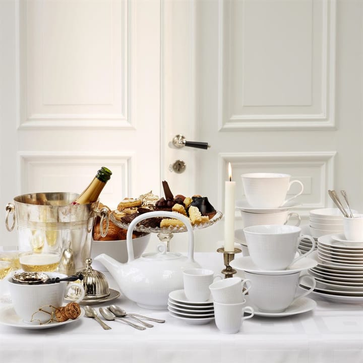 soucoupe Swedish Grace Ø13 cm, Neige (blanc) Rörstrand
