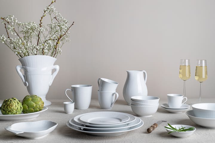 soucoupe Swedish Grace Ø13 cm, Neige (blanc) Rörstrand