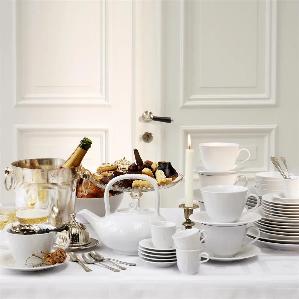 Tasse à café 16 cl Swedish Grace, Neige (blanc) Rörstrand