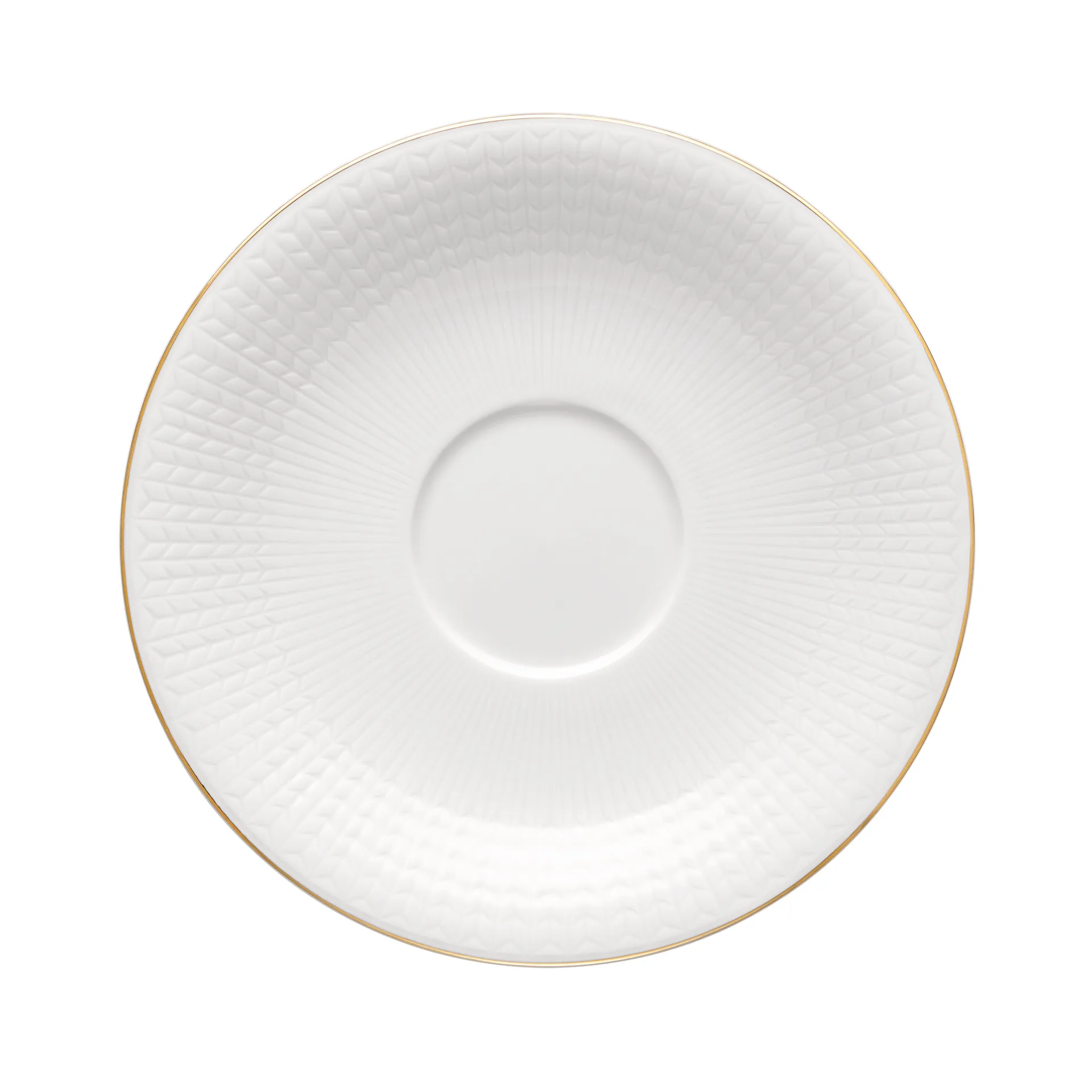 Tasse à thé avec soucoupe Swedish Grace Gala, Blanc Rörstrand