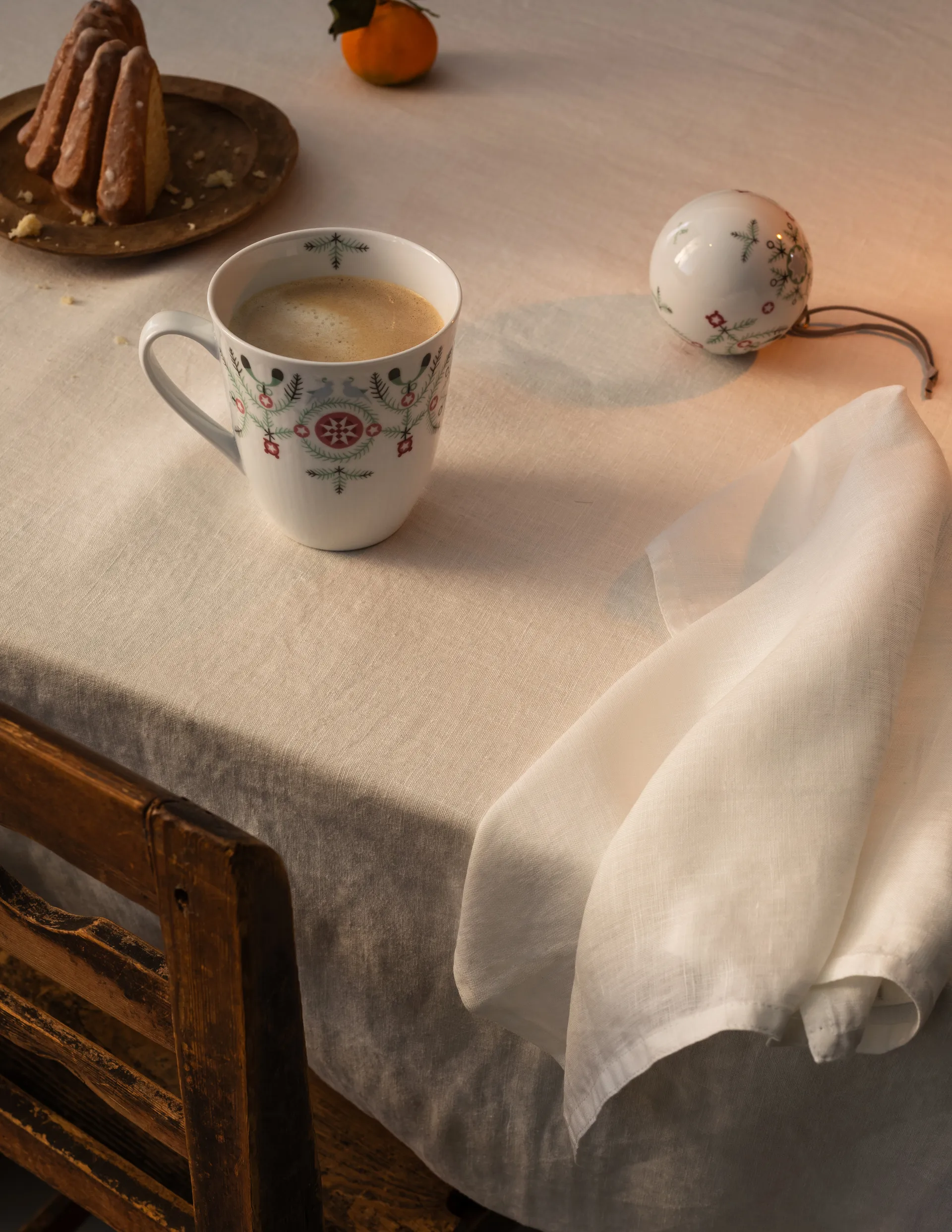 Tasse Swedish Grace Winter 50 cl, Blanc Rörstrand