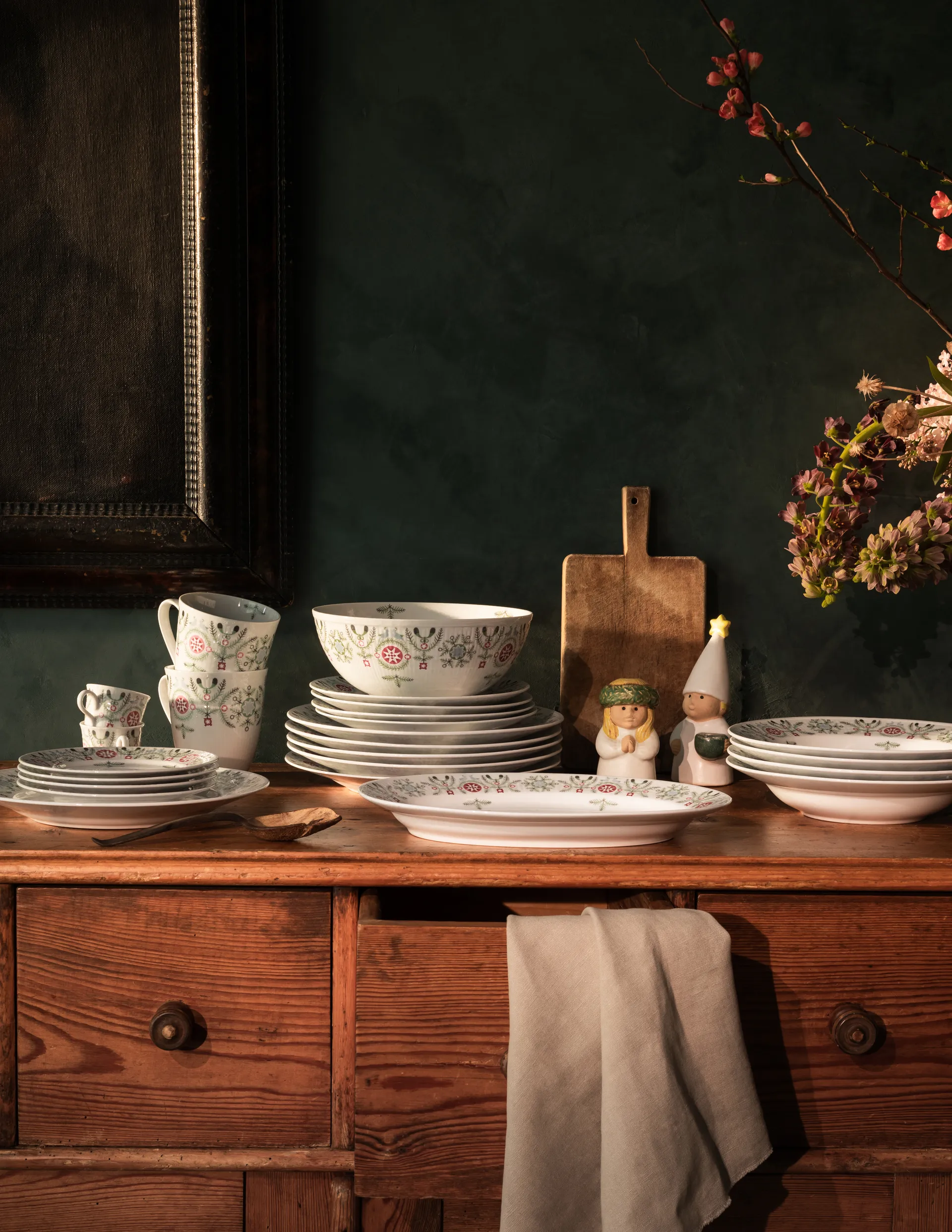Tasse Swedish Grace Winter 50 cl, Blanc Rörstrand