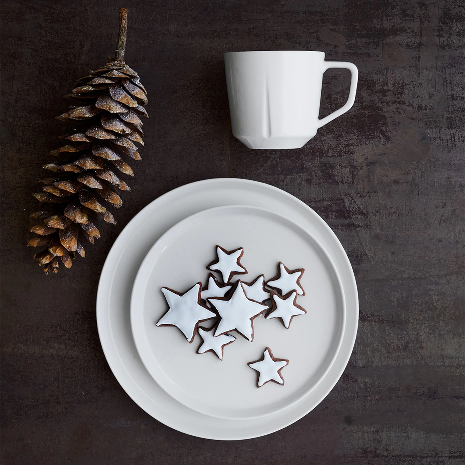 Assiette à déjeuner Grand Cru essentials Ø 20,5 cm, lot de 4, Blanc Rosendahl