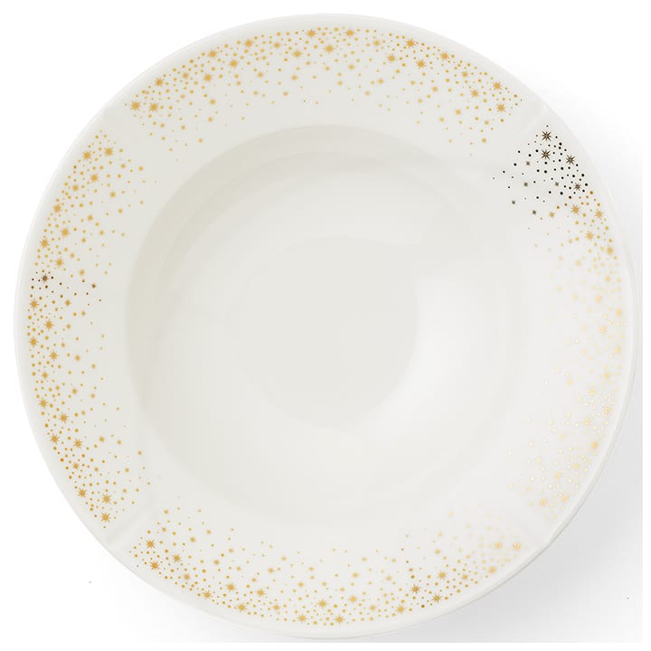 Assiette à pâtes Grand Cru Moments 25cm - Blanc-doré - Rosendahl