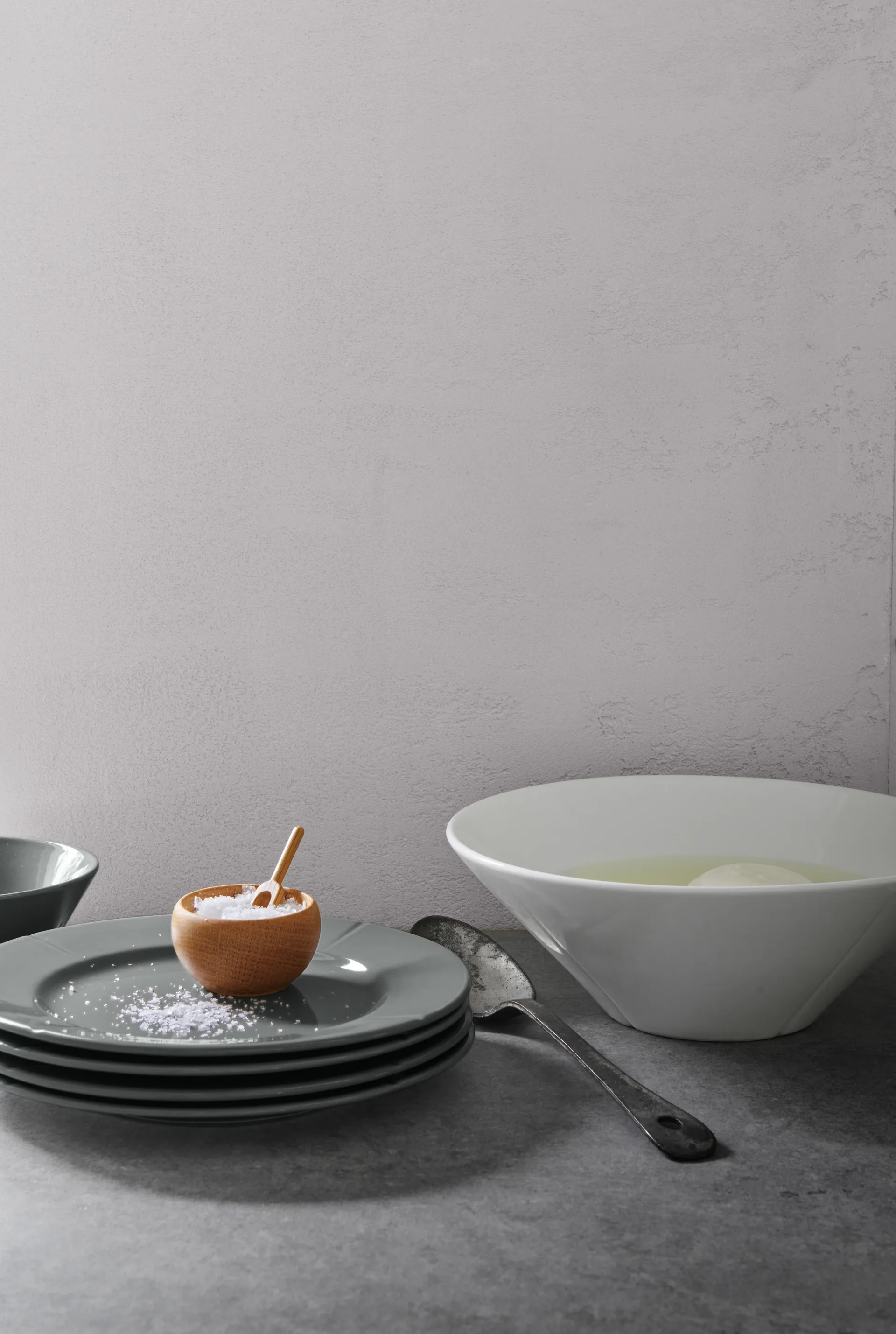 Assiette Grand Cru Ø23 cm, Gris cendre Rosendahl