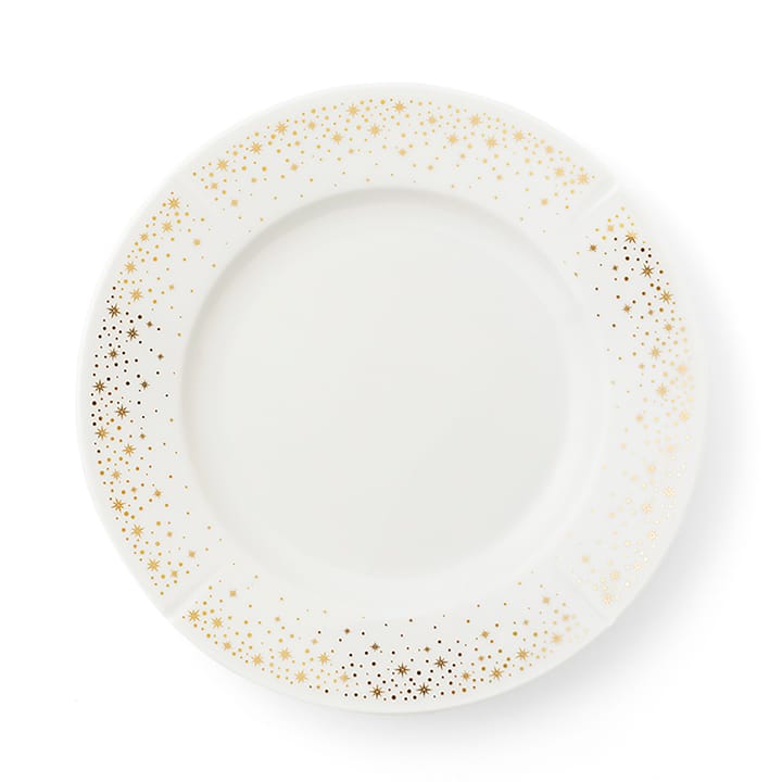Assiette Grand Cru Moments 19cm - Blanc-doré - Rosendahl