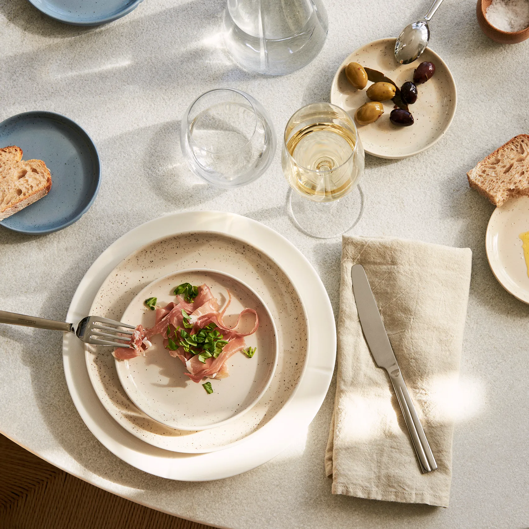 Assiette Grand Cru Sense 22cm, Sand Rosendahl