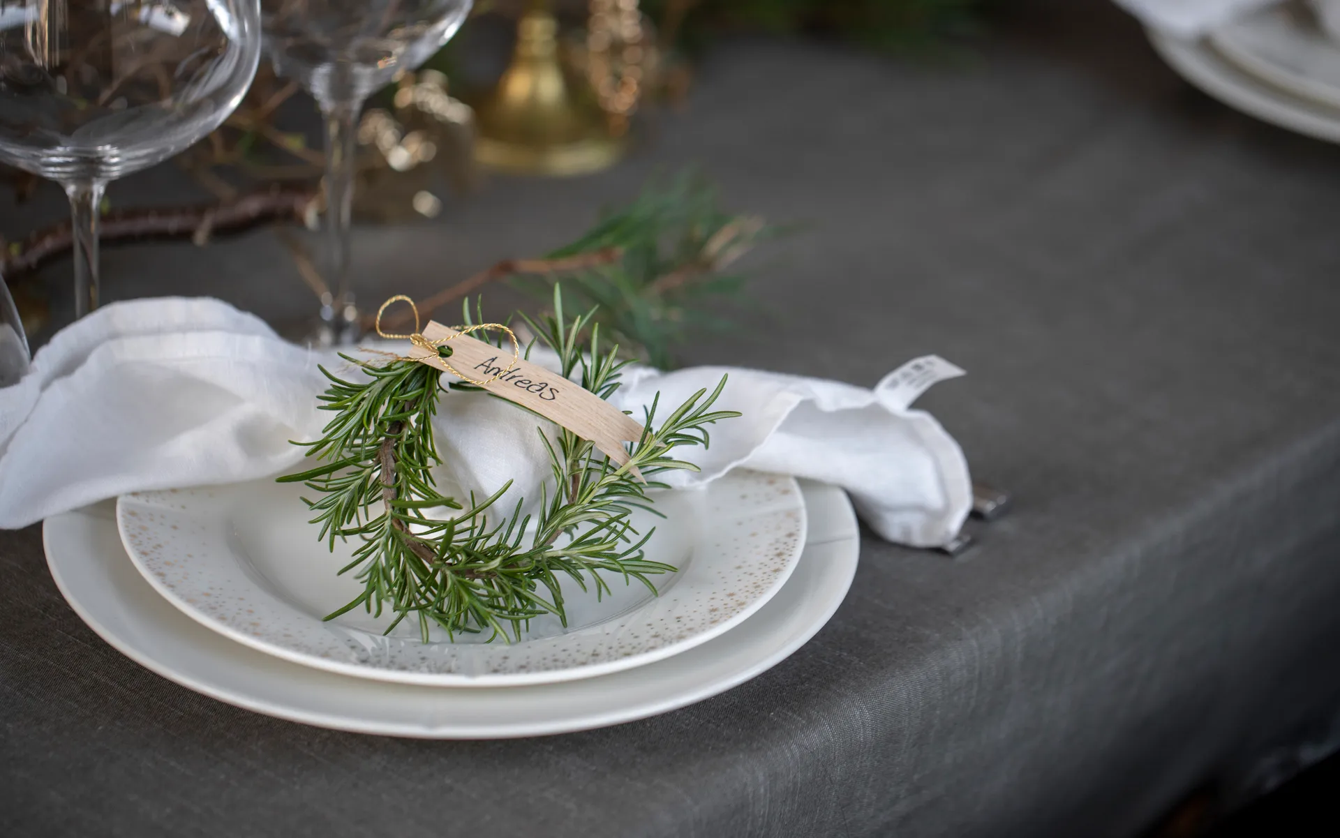 Assiette Grand Cru Soft Ø27 cm, Blanc Rosendahl