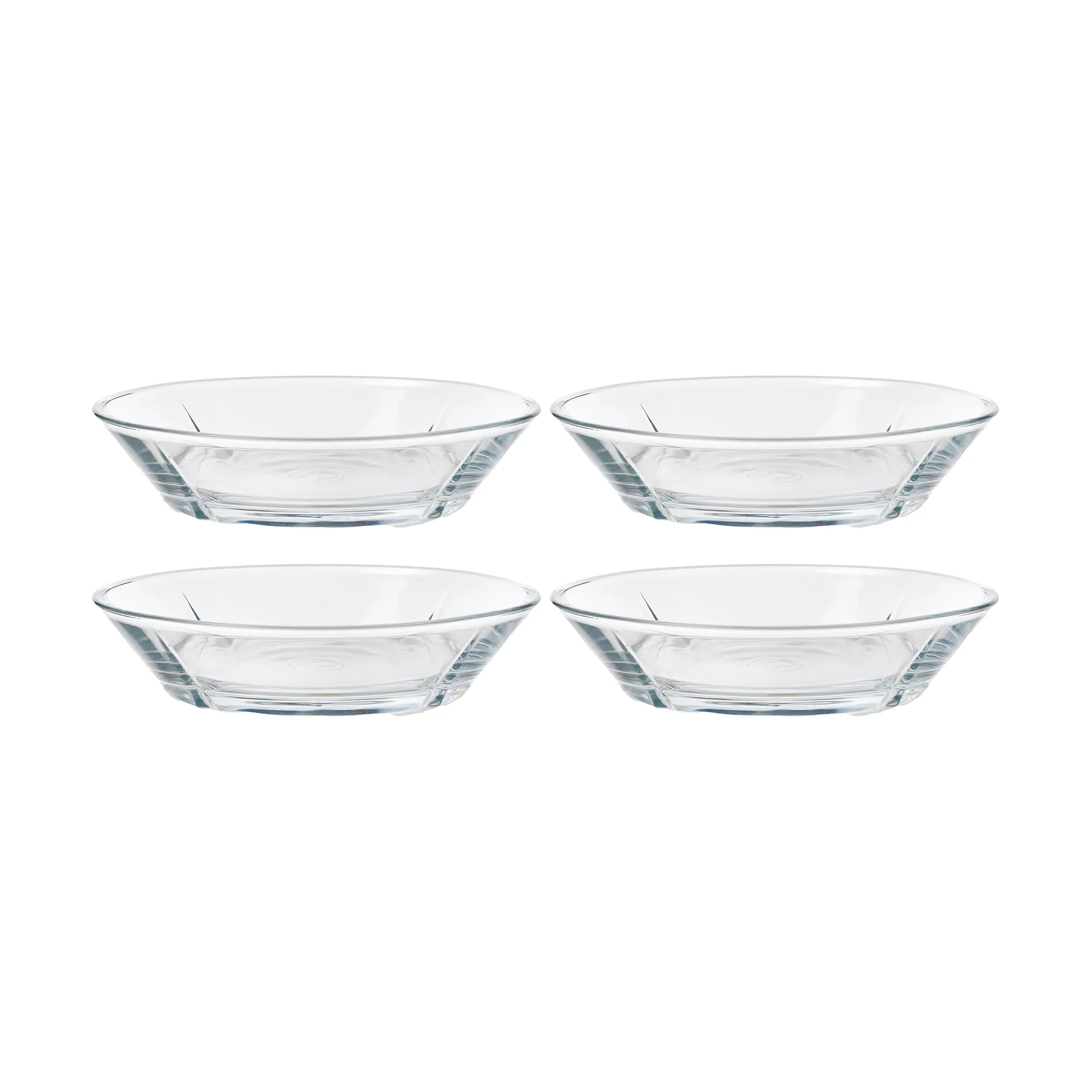 Assiettes à dessert Grand Cru Ø16 cm lot de 4, Transparent Rosendahl