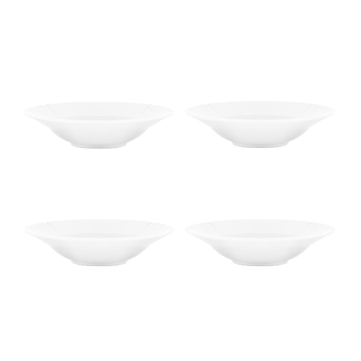 Assiettes creuses Grand Cru Ø25 cm lot de 4 - Blanc - Rosendahl