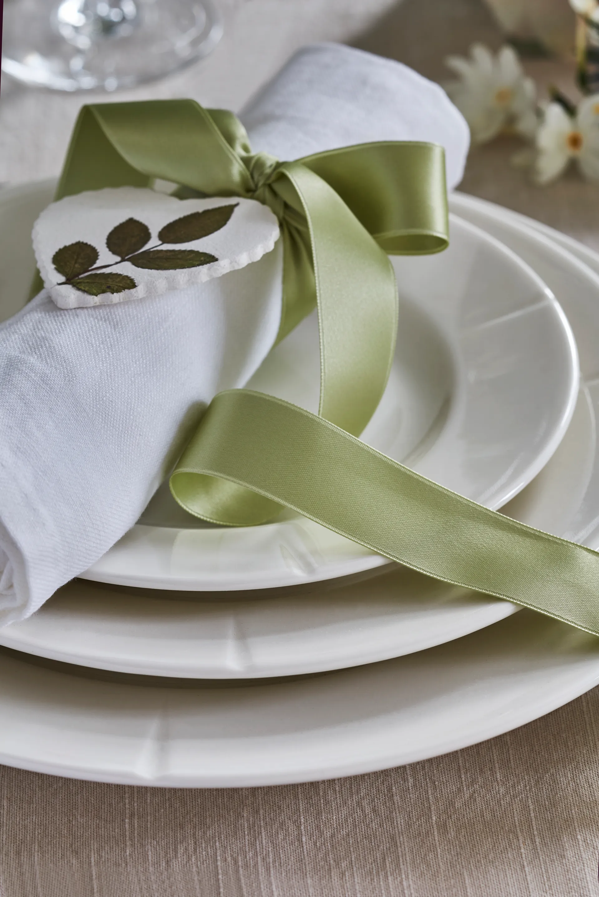 Assiettes Grand Cru Ø27 cm lot de 4, Blanc Rosendahl