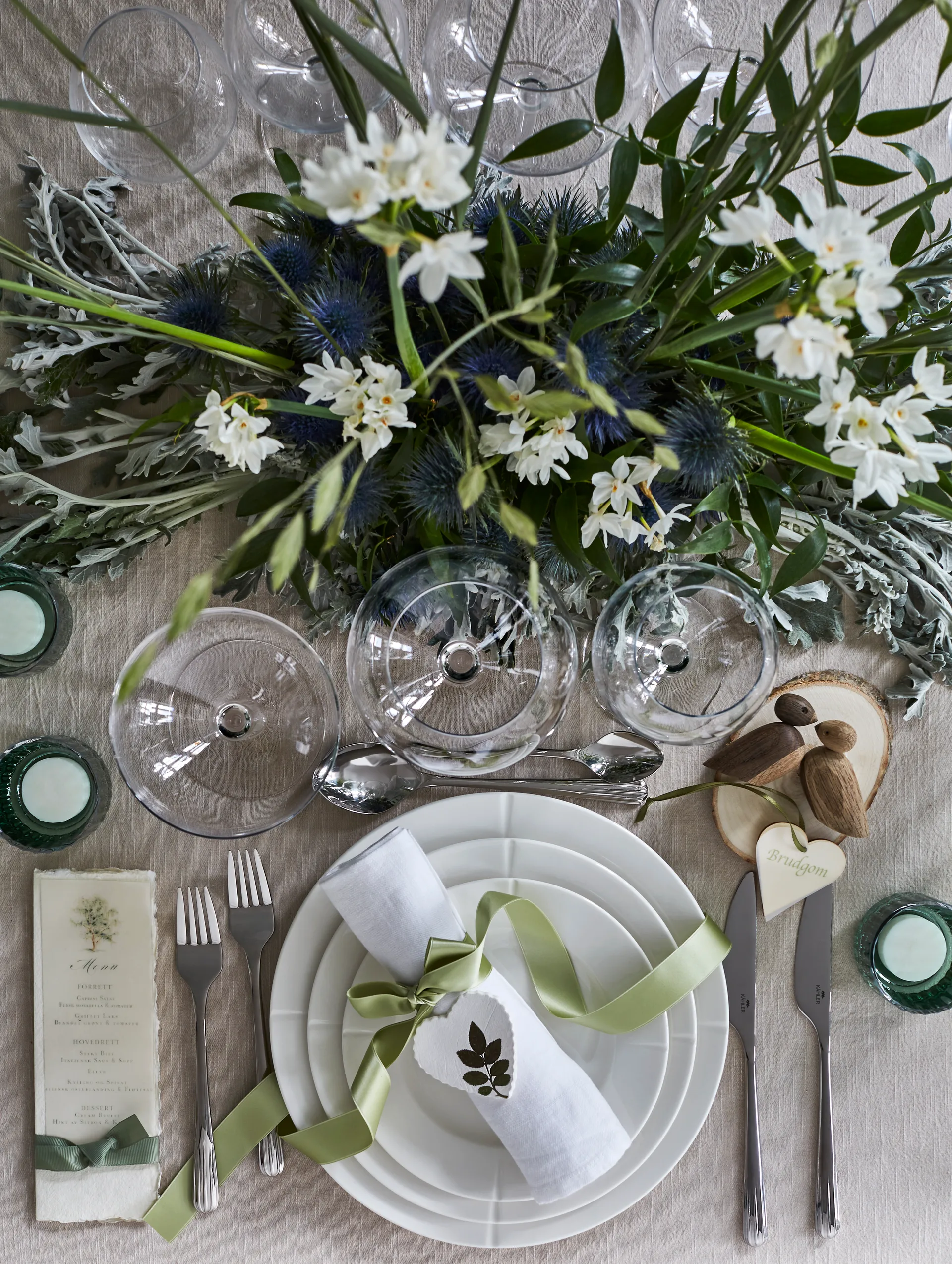 Assiettes Grand Cru Ø27 cm lot de 4, Blanc Rosendahl