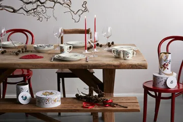 Bocal de rangement Grand Cru Cottage grand, 2 pièces - Blanc - Rosendahl