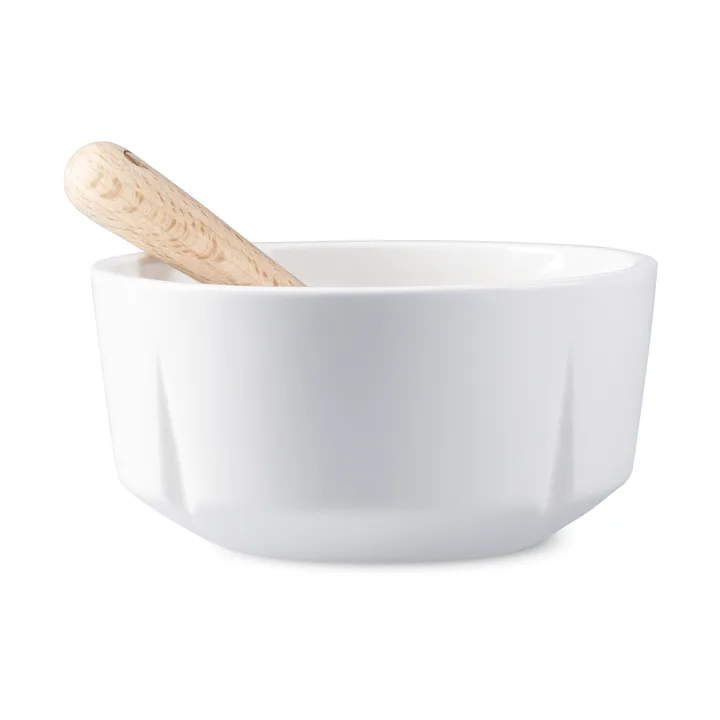 Bol à snacks et cuillère Grand Cru - Blanc, Ø10,5 cm - Rosendahl
