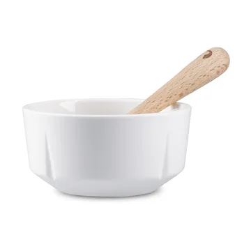 Bol à snacks et cuillère Grand Cru - Blanc, Ø9 cm - Rosendahl