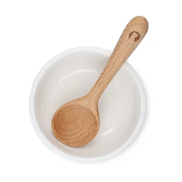 Bol à snacks et cuillère Grand Cru - Blanc, Ø9 cm - Rosendahl