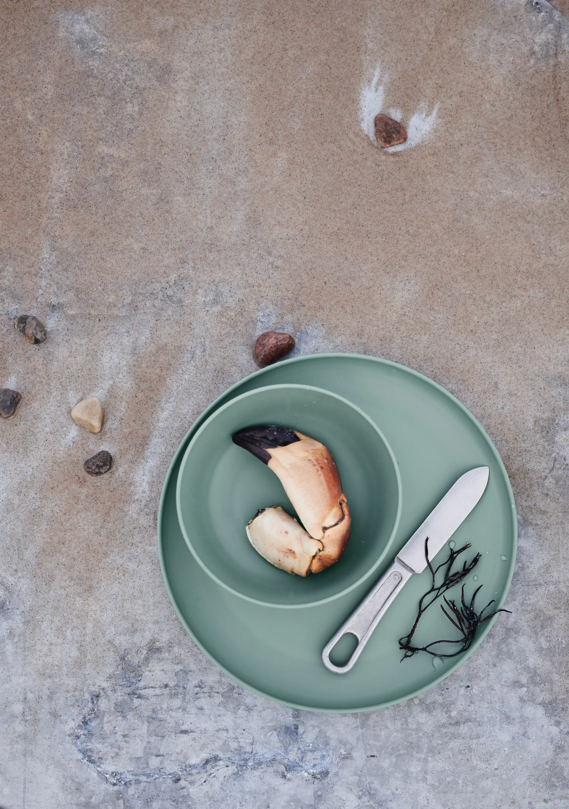 Bol Grand Cru Take Ø15,5 cm Lot de 2, Vert brouillard Rosendahl