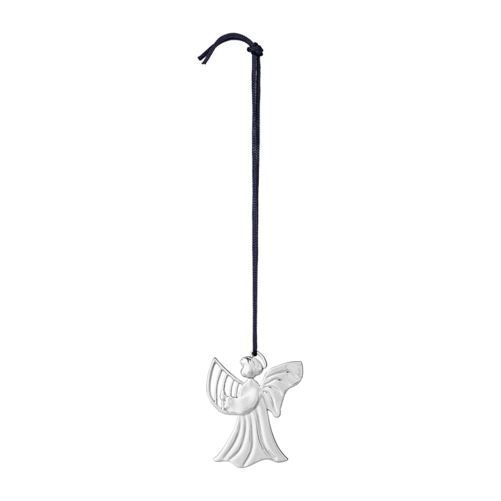 Décoration de Noël ange avec harpe Karen Blixen 7 cm, Argenté Rosendahl