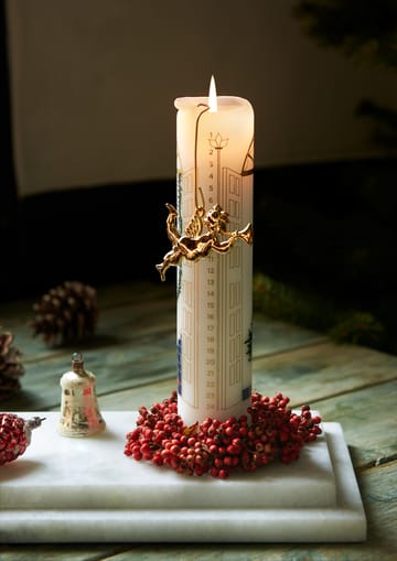 Décoration de Noël ange avec trompette Karen Blixen 6,5 cm - Doré - Rosendahl
