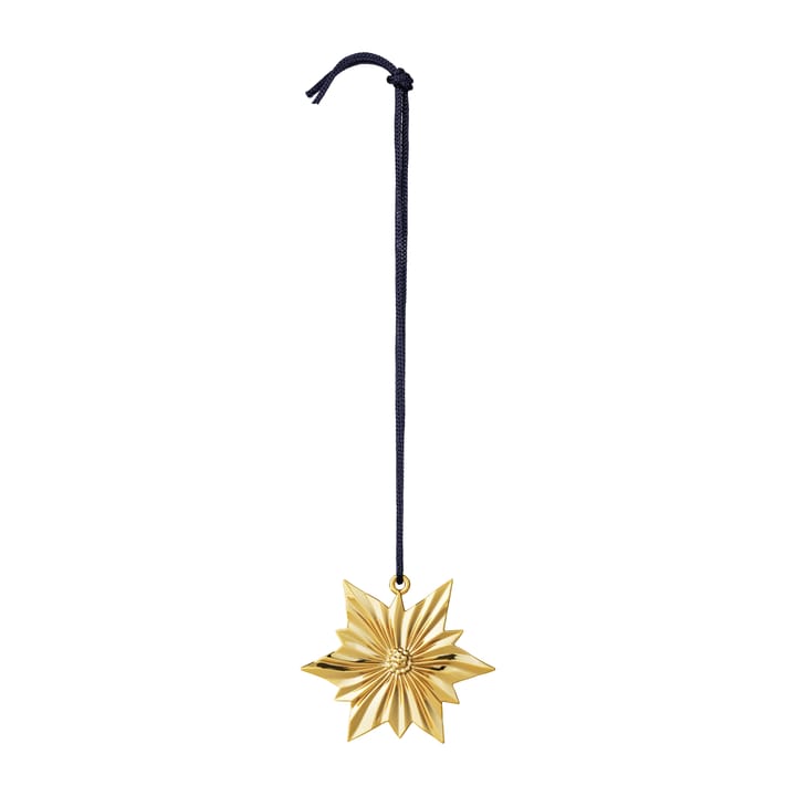 Décoration de Noël Étoile Karen Blixen north star 6,5 cm, Doré Rosendahl