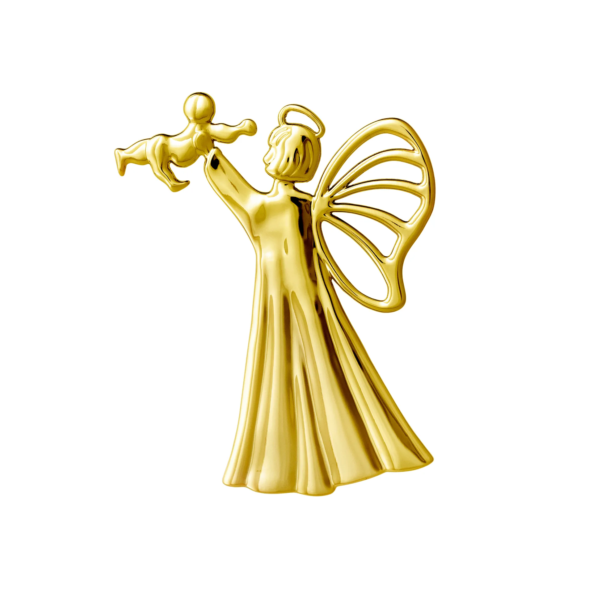 Décoration de Noël Karen Blixen Ange & Enfant, Doré Rosendahl