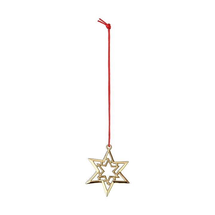 Décoration de Noël Karen Blixen étoile filante 8 cm - Doré - Rosendahl