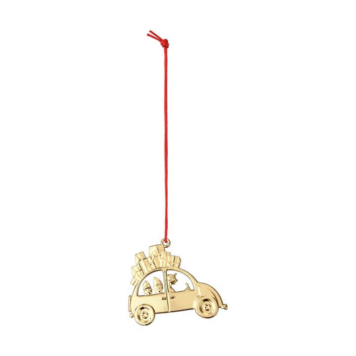 Décoration de Noël Karen Blixen voiture 6,5 cm - Doré - Rosendahl