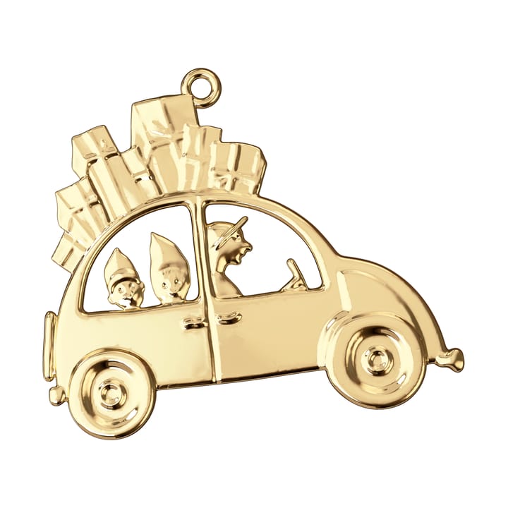 Décoration de Noël Karen Blixen voiture 6,5 cm, Doré Rosendahl