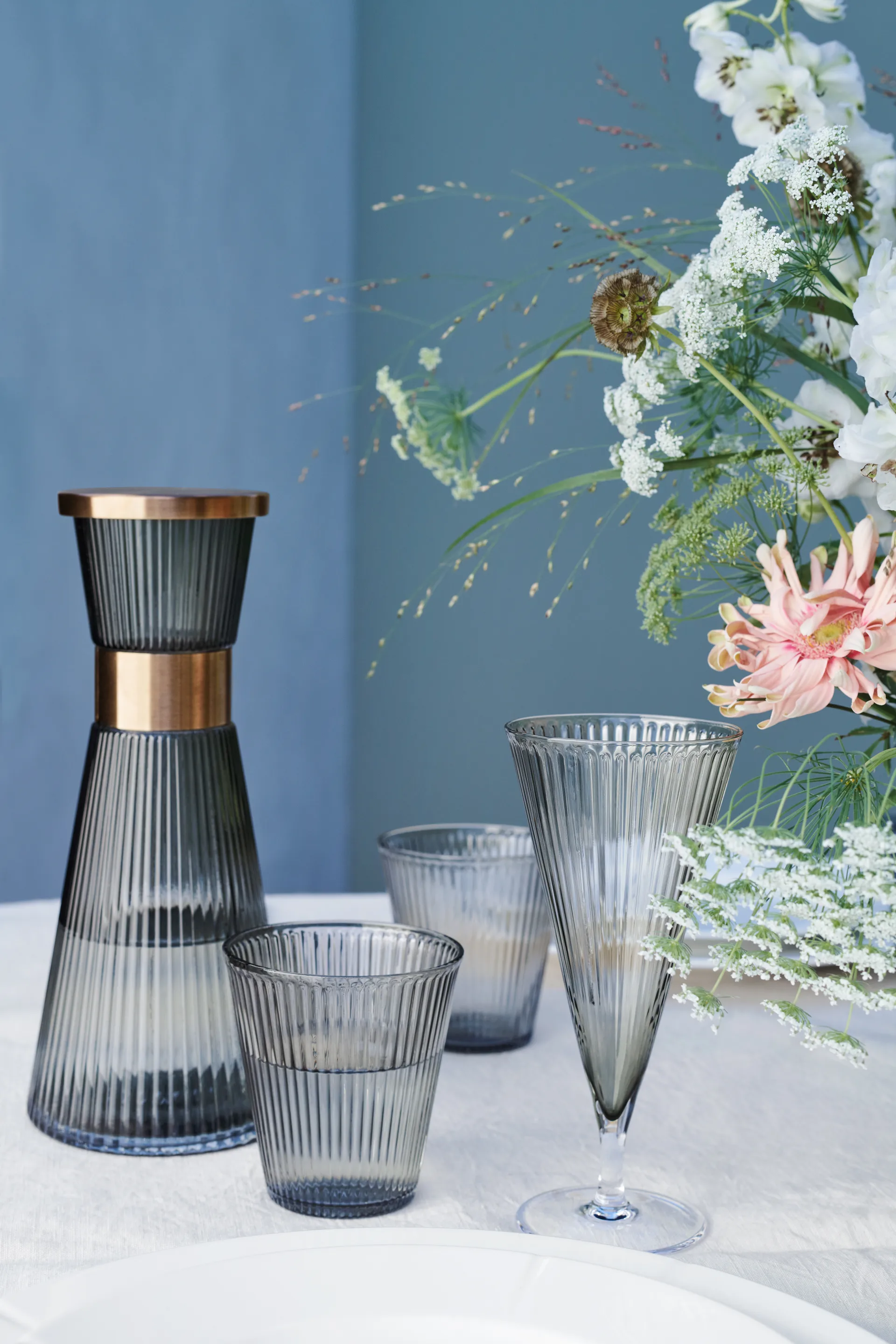 Grand Cru Nouveau couvercle pour carafe à eau, Acier patiné Rosendahl