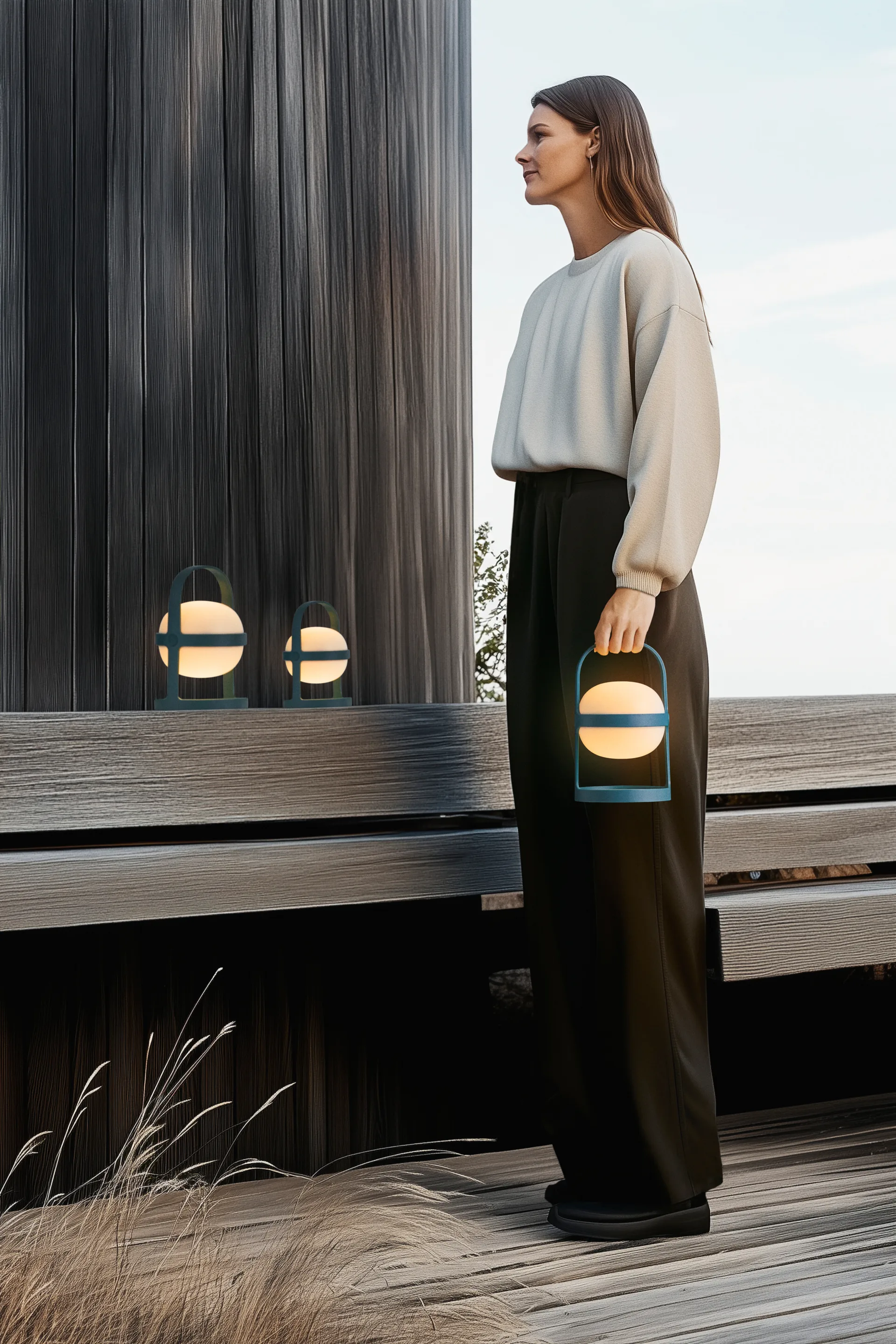 Lampe solaire Soft Spot 25 cm, Forest green Rosendahl