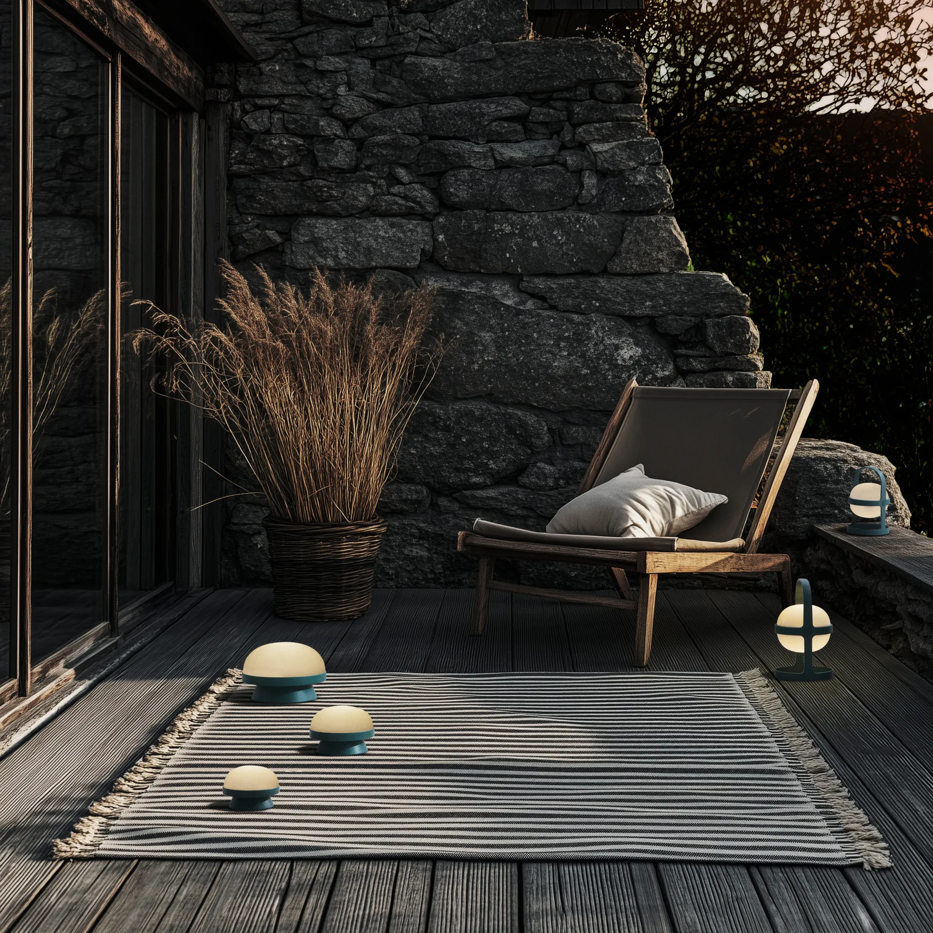 Lampe solaire Soft Spot 25 cm, Forest green Rosendahl