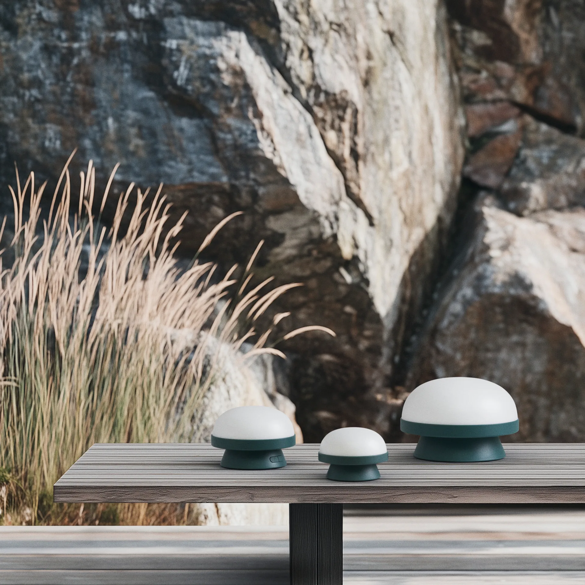 Lampe solaire Soft Spot dots Ø11,5 cm, Forest green Rosendahl