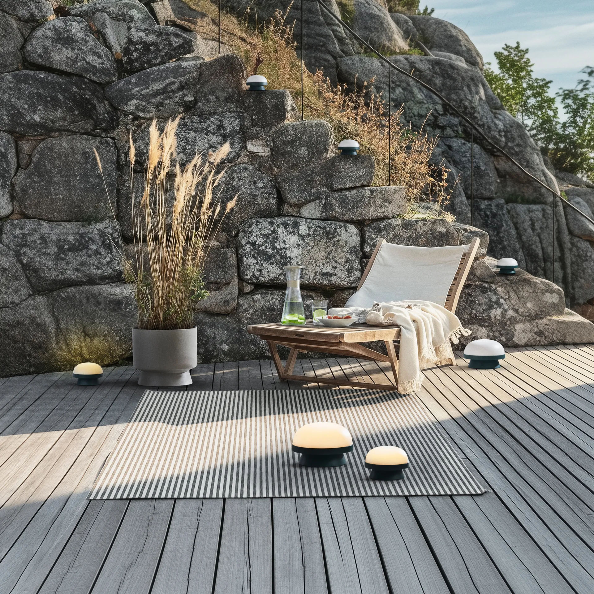 Lampe solaire Soft Spot dots Ø11,5 cm, Forest green Rosendahl