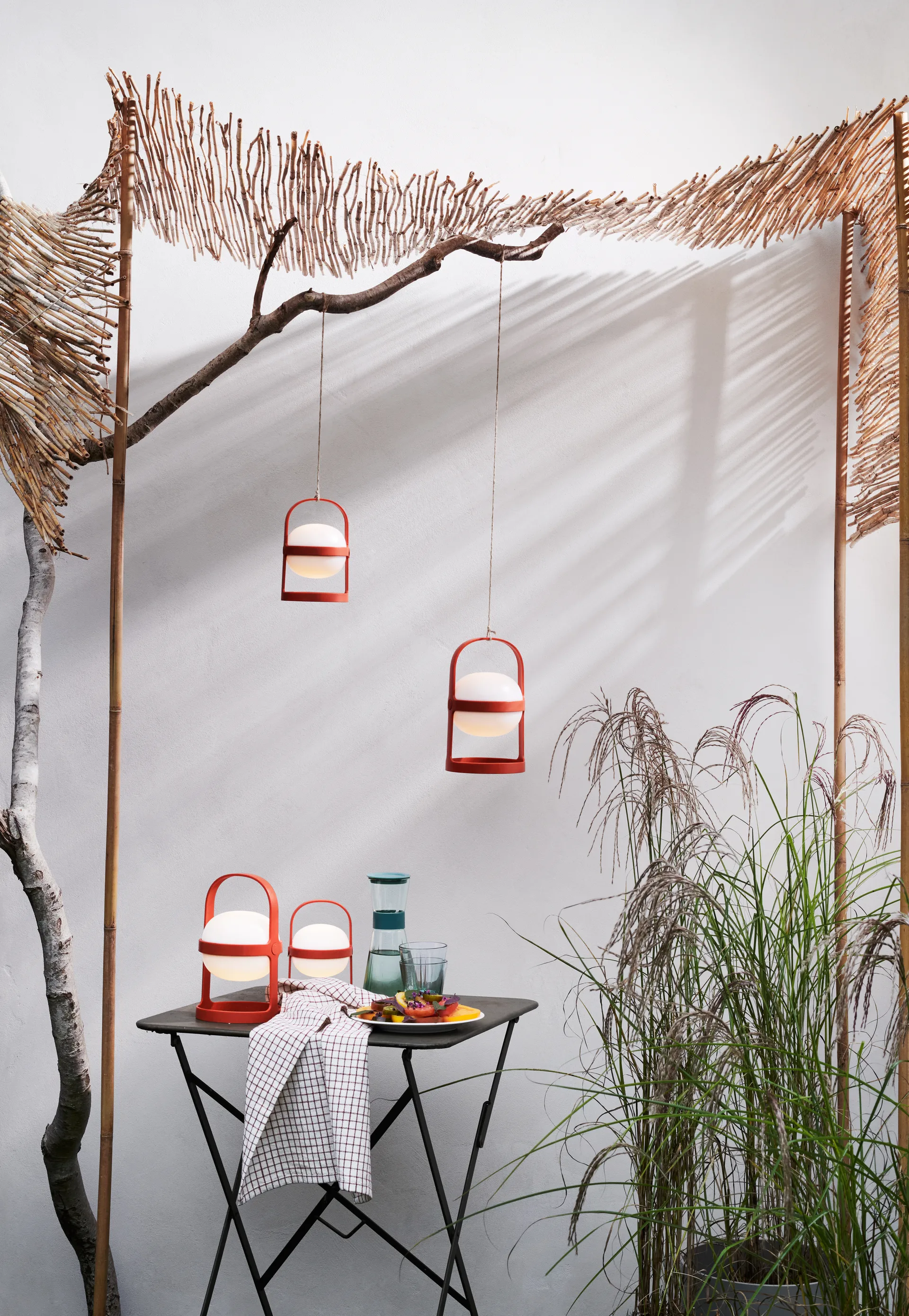 Lampe solaire Soft Spot terracotta, 25 cm Rosendahl