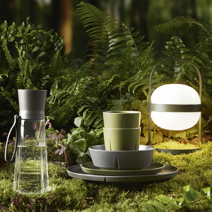 Lampe solaire Soft Spot vert olive, 34 cm Rosendahl