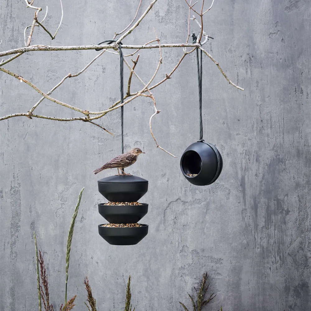 Mangeoire pour oiseaux Rosendahl Birds, vert, sur bâton Rosendahl