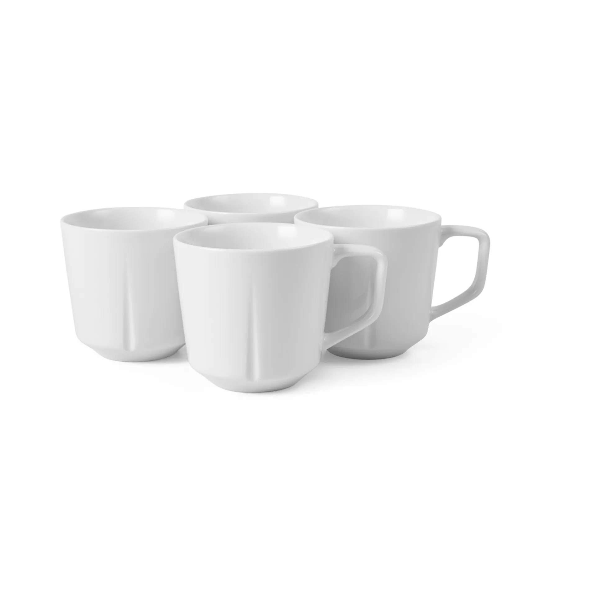 Mug Grand Cru essentials 30 cl, lot de 4, Blanc Rosendahl