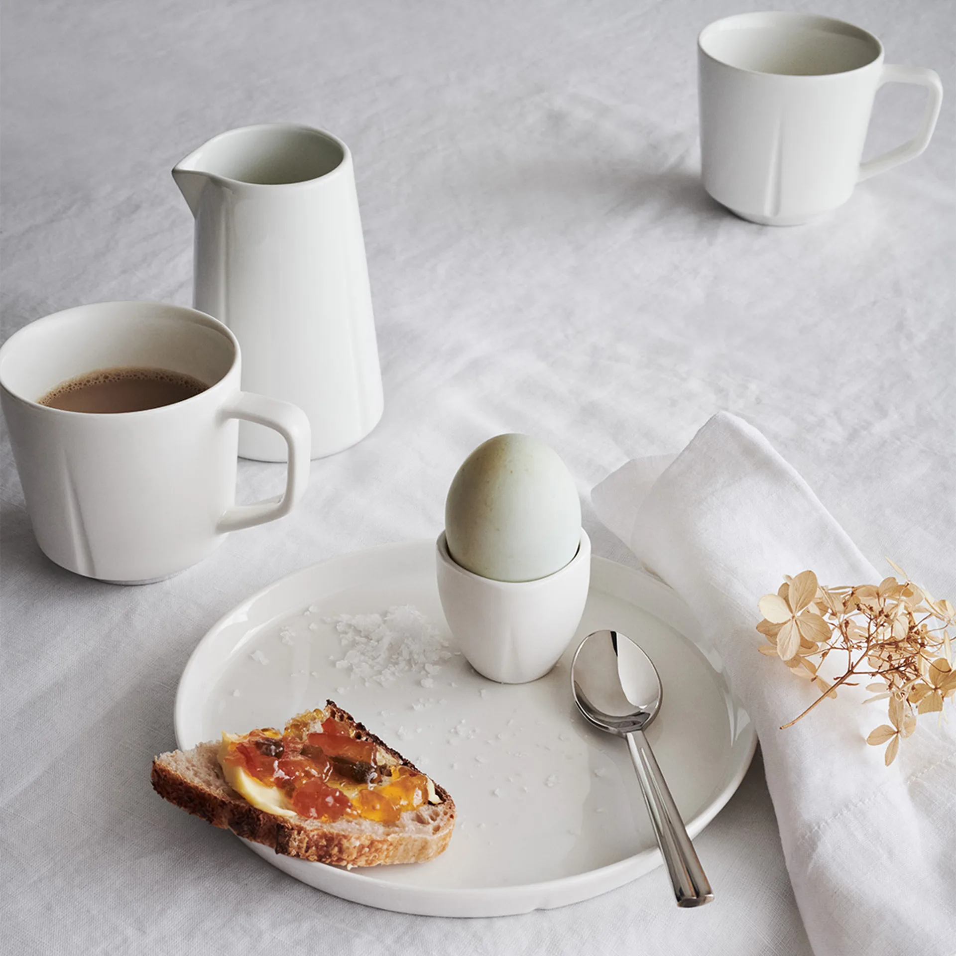 Mug Grand Cru essentials 30 cl, lot de 4, Blanc Rosendahl