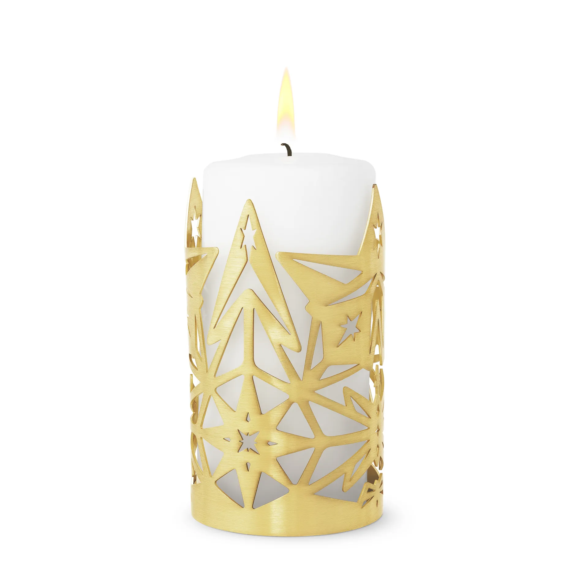 Photophore Karen Blixen 13,5 cm, Doré Rosendahl