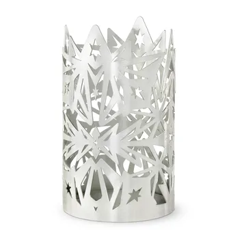 Photophore Karen Blixen 16 cm - Argenté - Rosendahl