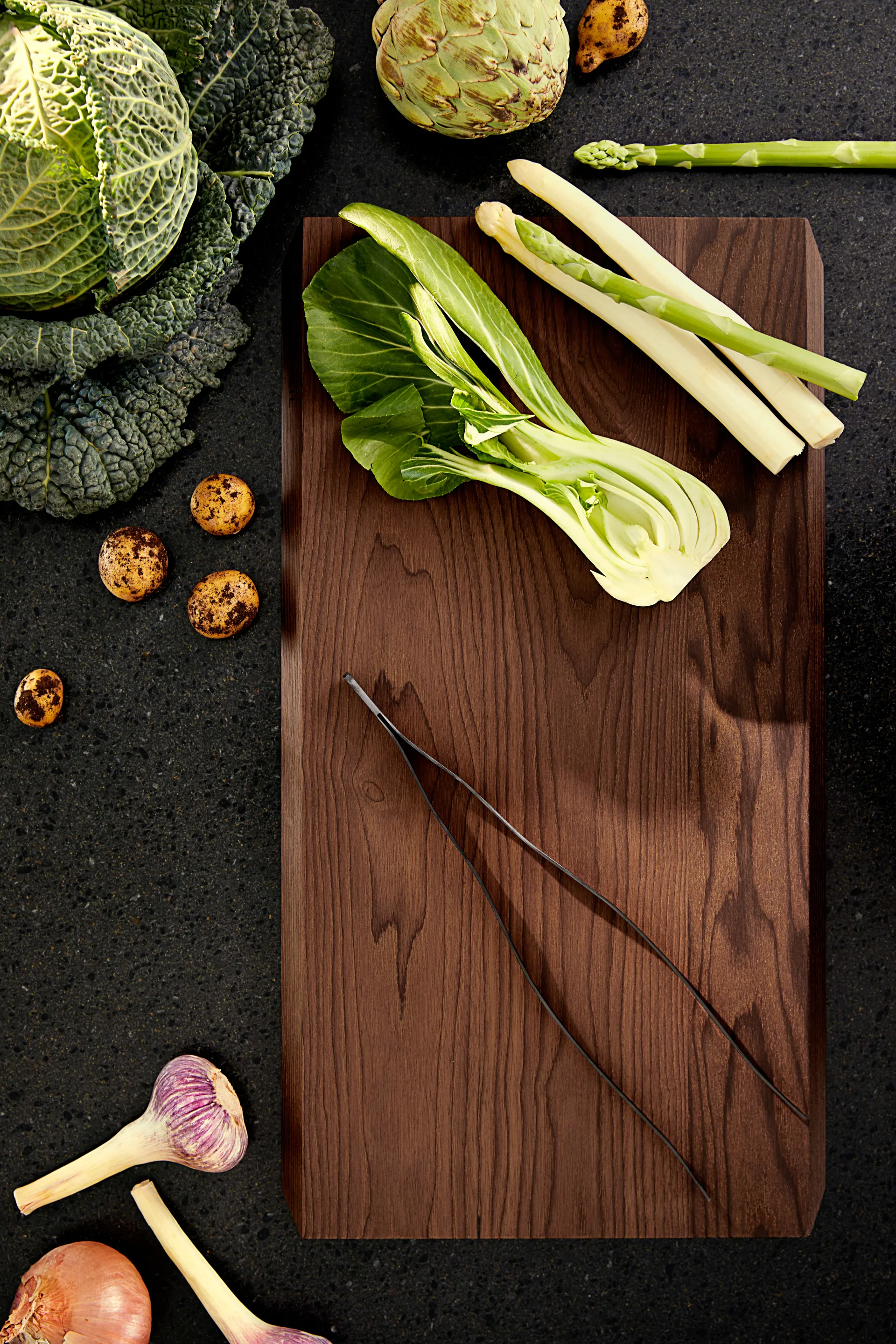 Pinces en bois Rå, Stål Rosendahl