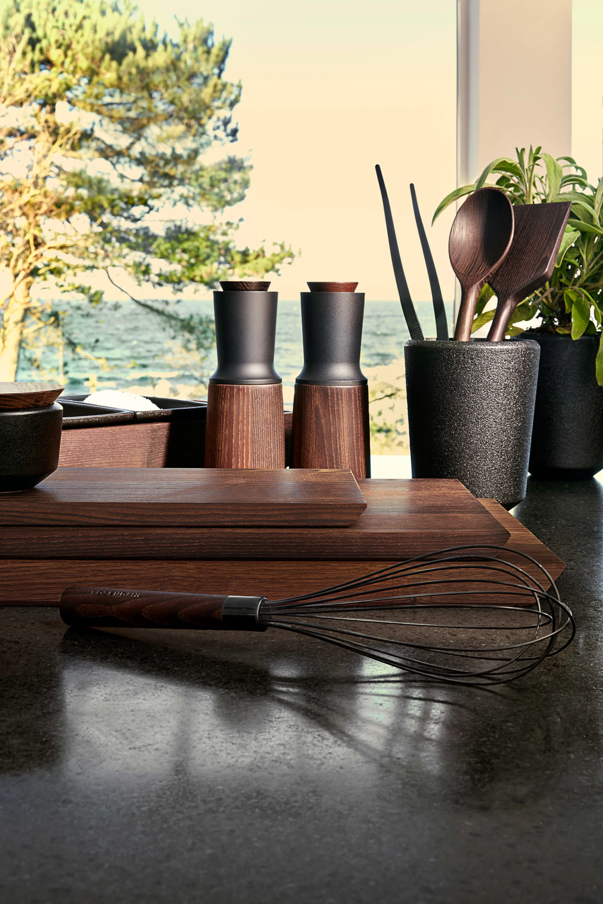 Pinces en bois Rå, Stål Rosendahl