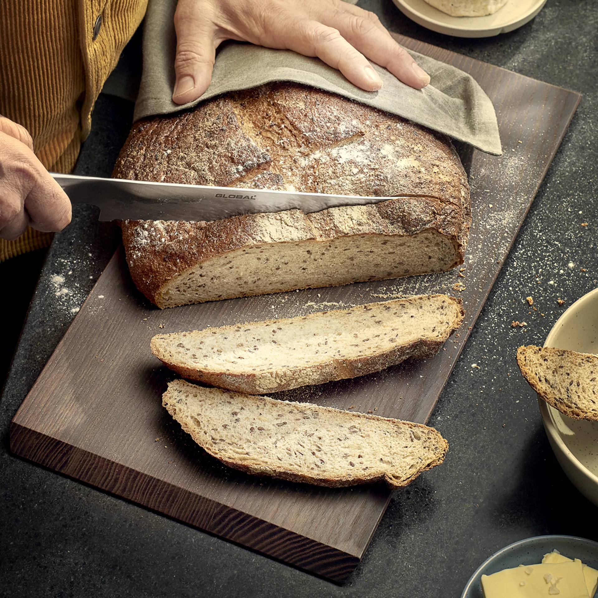 Planche à découper Rå 44x25 cm, Frêne Termo Rosendahl